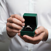 2.50 ct Princess Cut Diamond Option Engagement Ring - Evani Naomi Jewelry