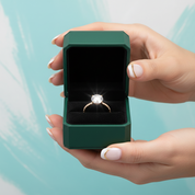 2.50 ct Round Brilliant Cut Diamond Option Engagement Ring - Evani Naomi Jewelry