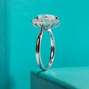 2.6 Ct Pear Cut Diamond Engagement Ring-Evani Naomi Jewelry