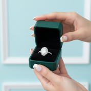 2ct Oval Cut Diamond OptionWedding Ring - Evani Naomi Jewelry