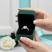 2ct Round Cut Split Shank Diamond OptionEngagement Ring - Evani Naomi Jewelry