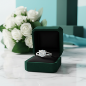 3.0 Ct Diamond Option Split Shank Engagement Ring