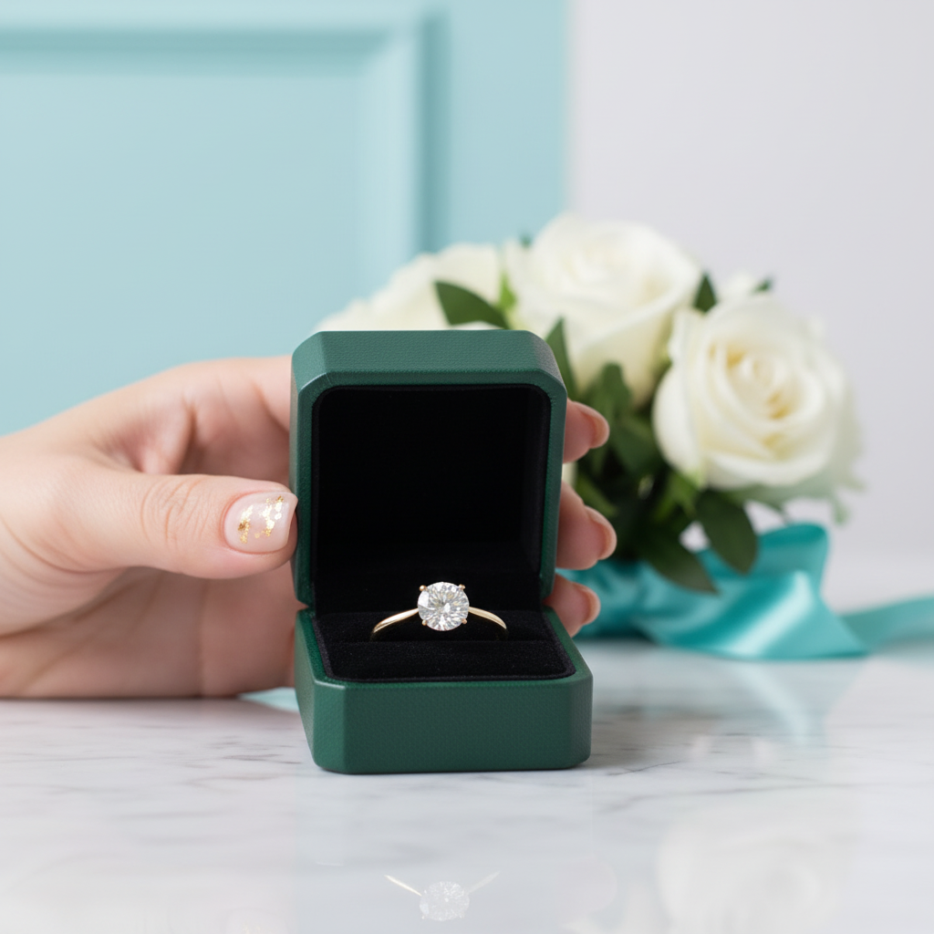 3.0 Ct Round Cut Diamond Option Classic Engagement Ring