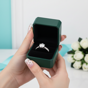 3.0 Ct Round Cut Diamond Option Engagement Ring
