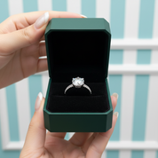 3.0 Ct Round Cut Diamond Option Engagement Ring