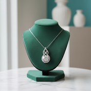 3.0 Ct Round Cut Diamond OptionNecklace