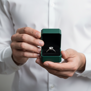 3.0 Ct Round Solitaire Diamond Option Engagement Ring - Evani Naomi Jewelry