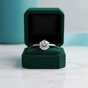 3.0 Ct Round Solitaire Diamond Option Engagement Ring - Evani Naomi Jewelry
