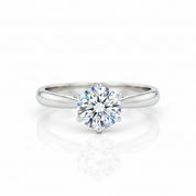 3.00 ct Classic Diamond Option Solitaire Engagement Ring