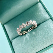 3.0ct Butterfly Design Infinity Wedding Band-Evani Naomi Jewelry