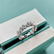 3.0ct Butterfly Design Infinity Wedding Band-Evani Naomi Jewelry