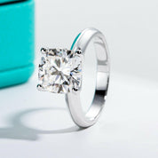 3.5 Ct Cushion Cut Diamond Engagement Ring-Evani Naomi Jewelry