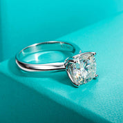 3.5 Ct Cushion Cut Diamond Engagement Ring-Evani Naomi Jewelry