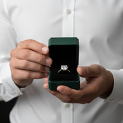 3.5 Ct Cushion Cut Diamond Option Engagement Ring