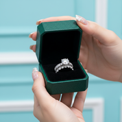 3.5 ct Round Diamond OptionEngagement Ring Set