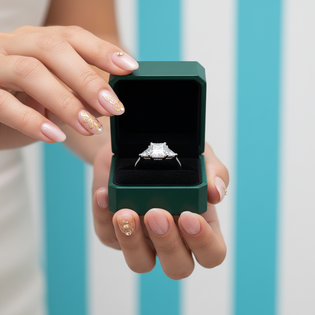 3ct Radiant Cut Diamond OptionEngagement Ring - Evani Naomi Jewelry