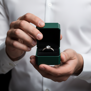 3ct Round Diamond OptionWedding Ring - Evani Naomi Jewelry