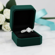 3ct Round Diamond OptionWedding Ring - Evani Naomi Jewelry