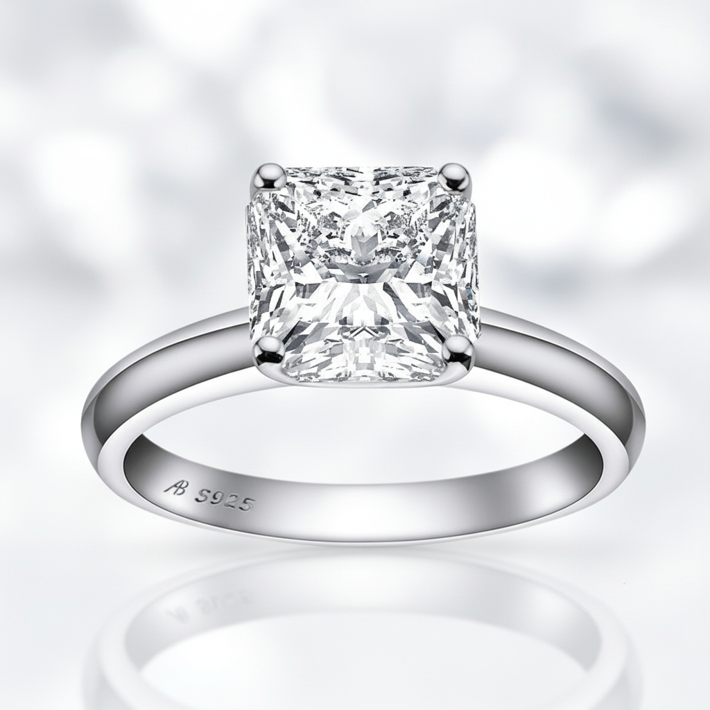 4.0 Ct Diamond Classic Engagement Ring-Evani Jewelry