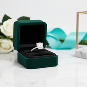 5.0 Ct Cushion Cut Diamond Option Classic Engagement Ring