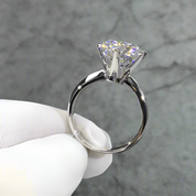 5.0 Ct Round Cut Diamond Solitaire Engagement Ring-Evani Naomi Jewelry