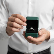 5.0 Ct Round Cut Diamond Option Solitaire Engagement Ring