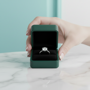 5.0 Ct Round Cut Diamond Option Solitaire Engagement Ring