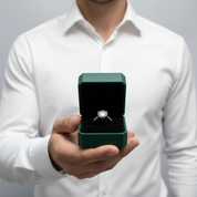 5.0 Ct Round Cut Diamond Option Solitaire Engagement Ring
