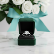 5.0 Ct Round Cut Diamond OptionSolitaire Engagement Ring