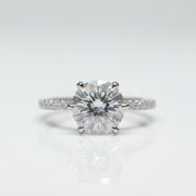 5.0 Ct Round Diamond Option Classic Wedding Ring