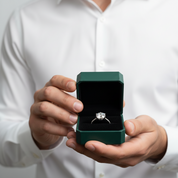 5.0 Ct Round Diamond Option Engagement Ring