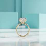 5.00 Ct Round Brilliant Cut Diamond Engagement Ring