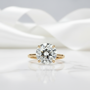 5.00 Ct Round Brilliant Cut Diamond Engagement Ring