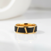 8mm Luxury Tungsten Men's Wedding Band - Evani Naomi Jewelry