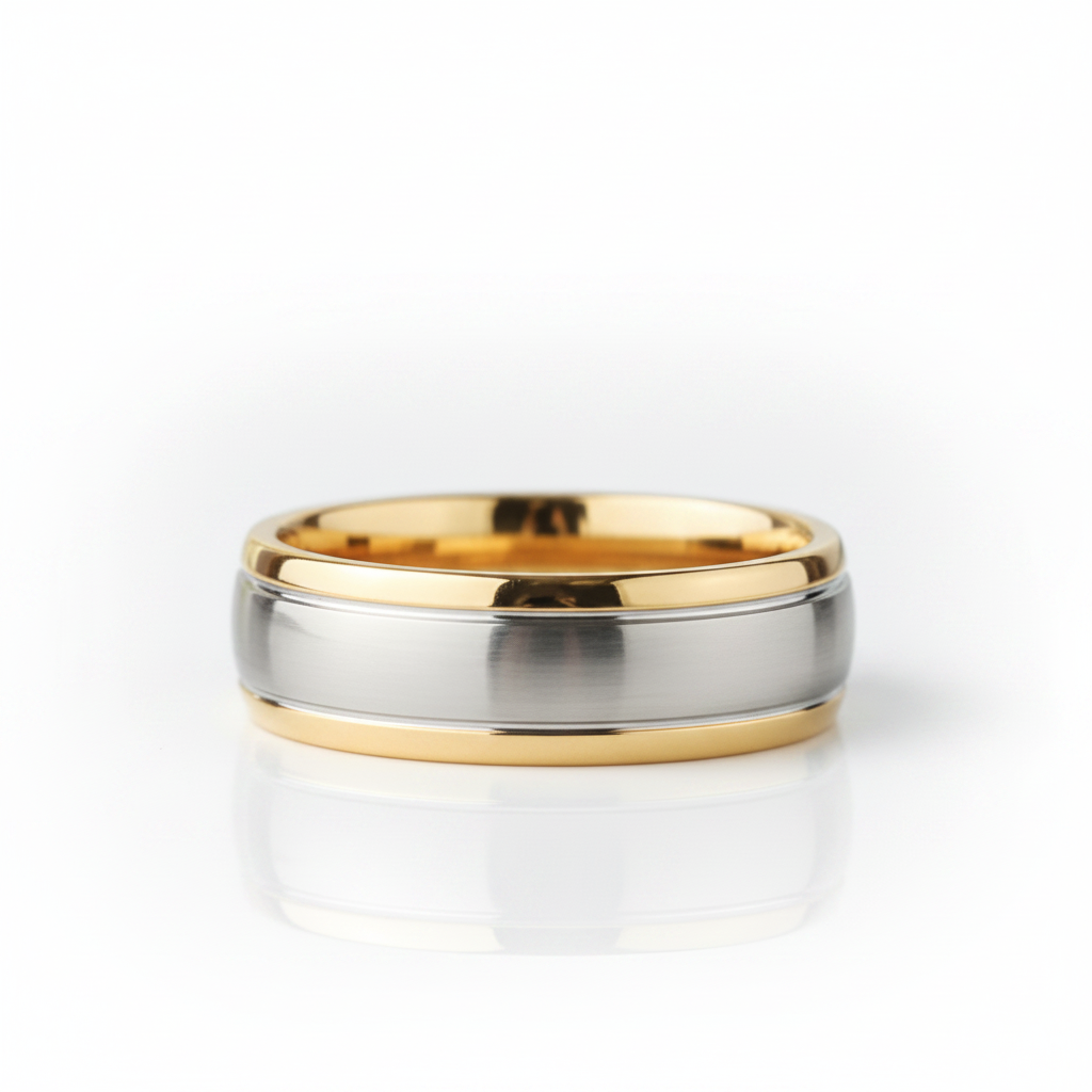 8mm Tungsten Carbide Men's Wedding Band - Evani Naomi Jewelry