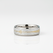 8mm Tungsten Unique Design Men's Wedding Band - Evani Naomi Jewelry