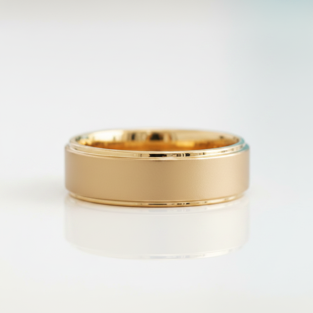 8mm Tungsten Wedding Band with Sandblasting Finish - Evani Naomi Jewelry