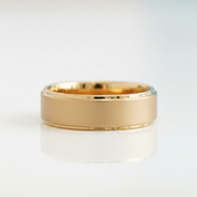8mm Tungsten Wedding Band with Sandblasting Finish - Evani Naomi Jewelry