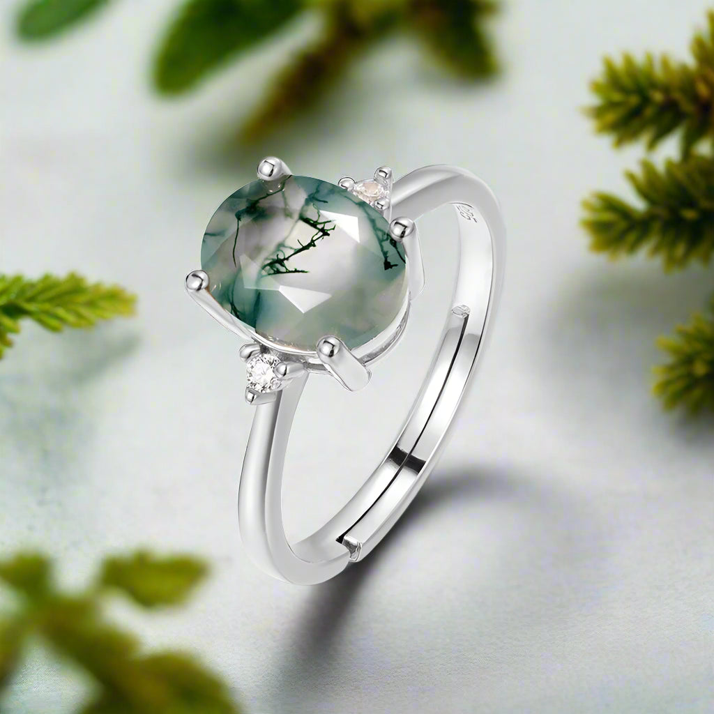 925 Sterling Silver Ring Round Cut Gemstone Wholesale Jewelry-Evani Naomi Jewelry