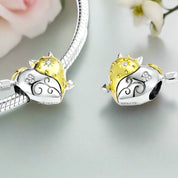 Angel and Devil Heart Shaped Charm-Evani Naomi Jewelry