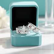 Assassin's Promise Diamond Ring Set in 14k Yellow Gold-Evani Jewelry