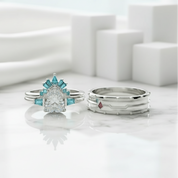 Assassin's Romance Diamond Engagement Ring in 14k Yellow Gold-Evani Jewelry