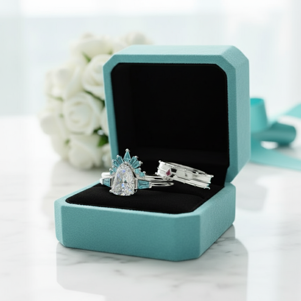 Assassin's Romance Diamond Engagement Ring in 14k Yellow Gold-Evani Jewelry