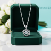 Beating 0.5 ct Diamond OptionHeart Shaped Necklace - Evani Naomi Jewelry