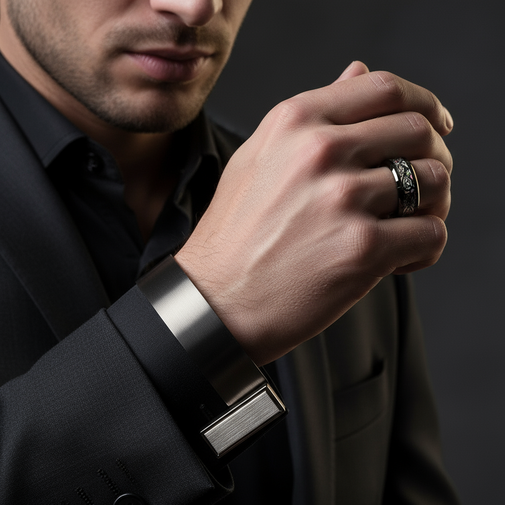 Black Celtic Dragon Inlay 8mm Tungsten Wedding Band