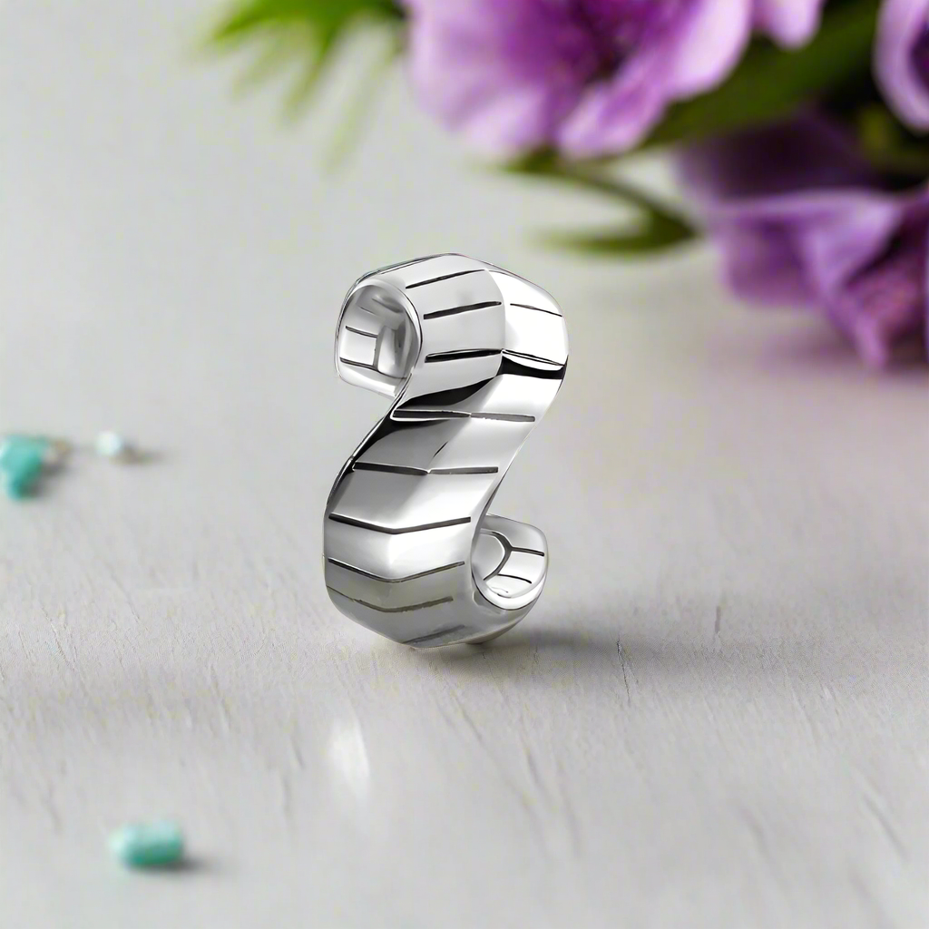 Bohemian Snakeskin Single Ear Cuff-Evani Naomi Jewelry