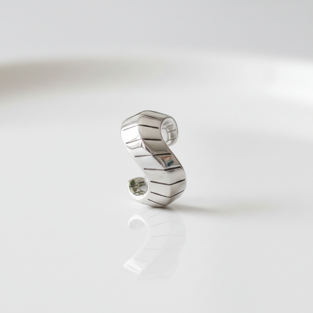 Bohemian Snakeskin Single Ear Cuff
