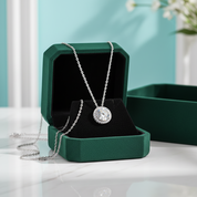 Brilliant Round-cut Diamond Option Jewelry Set