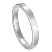 Brushed Unisex Tungsten Wedding Band-Evani Naomi Jewelry