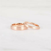 Brushed Unisex Tungsten Wedding Band-Evani Naomi Jewelry